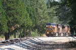 Eastbound general freight climbing the #2 track at Weimar.